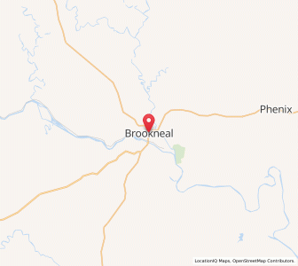 Map of Brookneal, Virginia