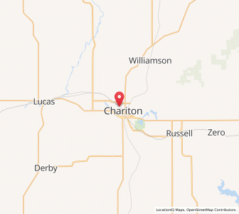 Map of Chariton, Iowa
