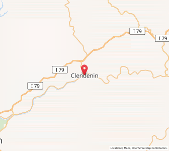 Map of Clendenin, West Virginia
