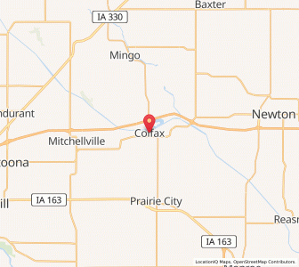 Map of Colfax, Iowa