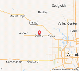 Map of Colwich, Kansas