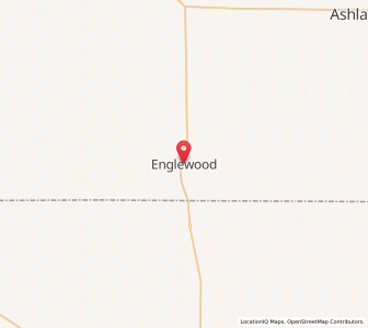 Map of Englewood, Kansas