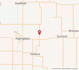 Map of Hansell, Iowa