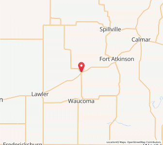 Map of Jackson Junction, Iowa