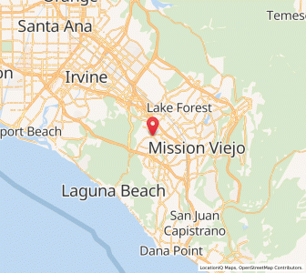 Map of Laguna Woods, California