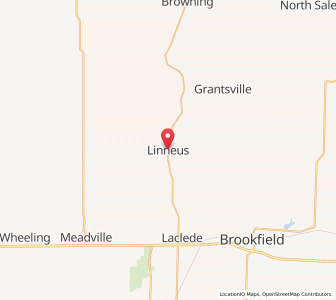 Map of Linneus, Missouri