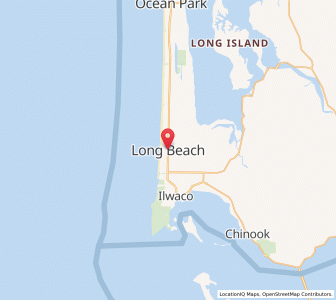 Map of Long Beach, Washington