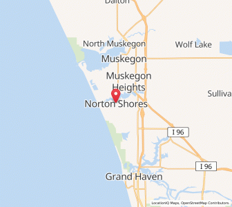 Map of Norton Shores, Michigan