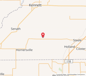 Map of Rives, Missouri