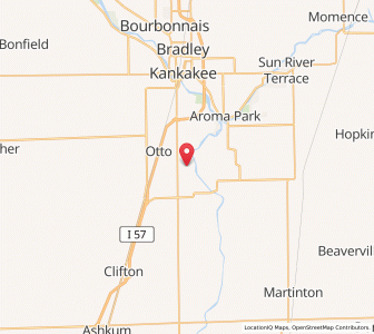 Map of Sammons Point, Illinois