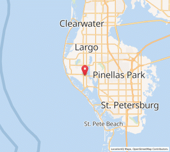 Map of Seminole, Florida