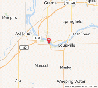 Map of South Bend, Nebraska