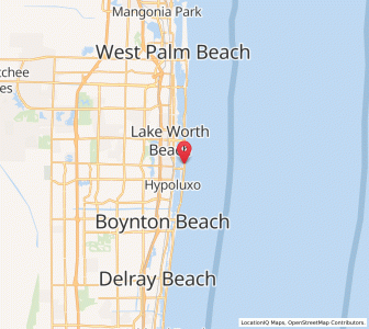 Map of South Palm Beach, Florida