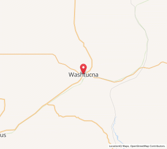Map of Washtucna, Washington