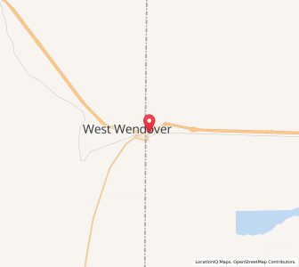 Map of Wendover, Utah