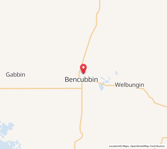 Map of Bencubbin, Western Australia