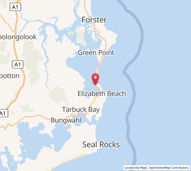 Map of Booti-Booti, New South Wales