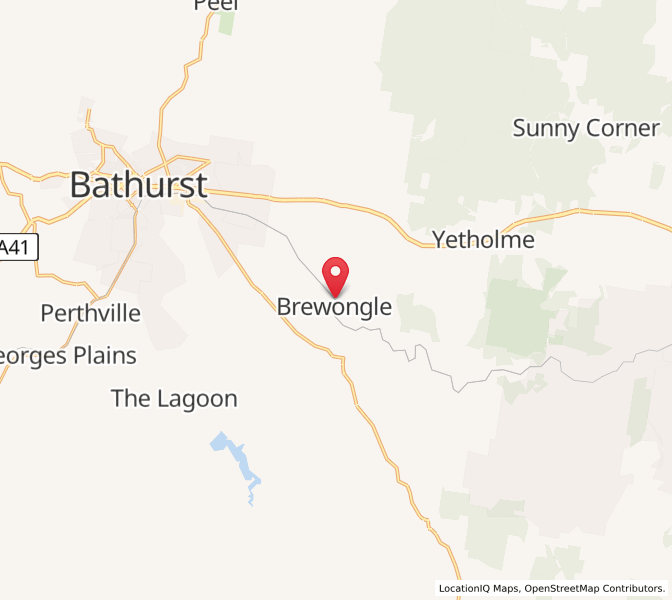 Map of Brewongle, New South Wales