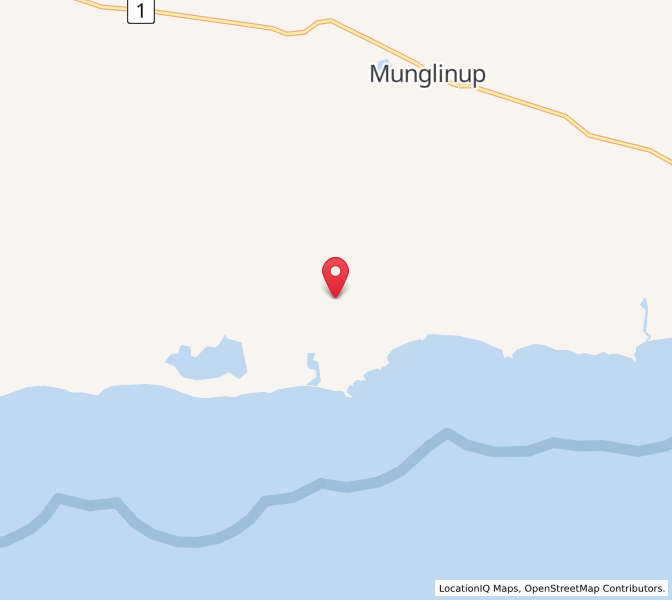 Map of Cowerup, Western Australia