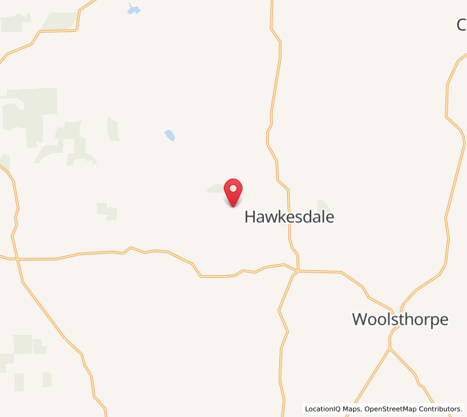 Map of Hawkesdale West, VictoriaVictoria