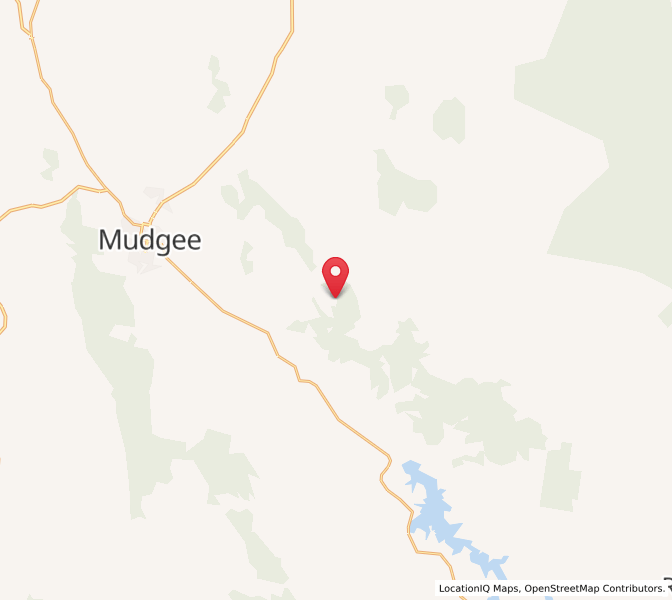 Map of Mount Knowles, New South Wales
