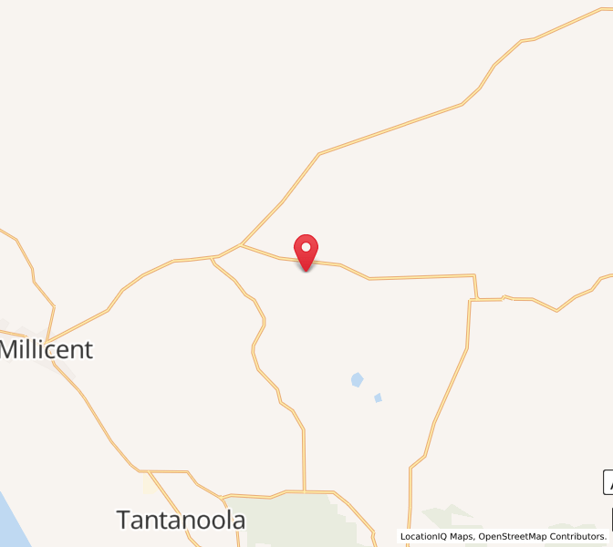 Map of Mount McIntyre, South Australia