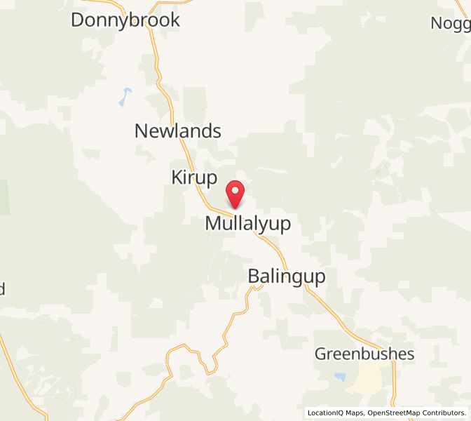 Map of Mullalyup, Western Australia