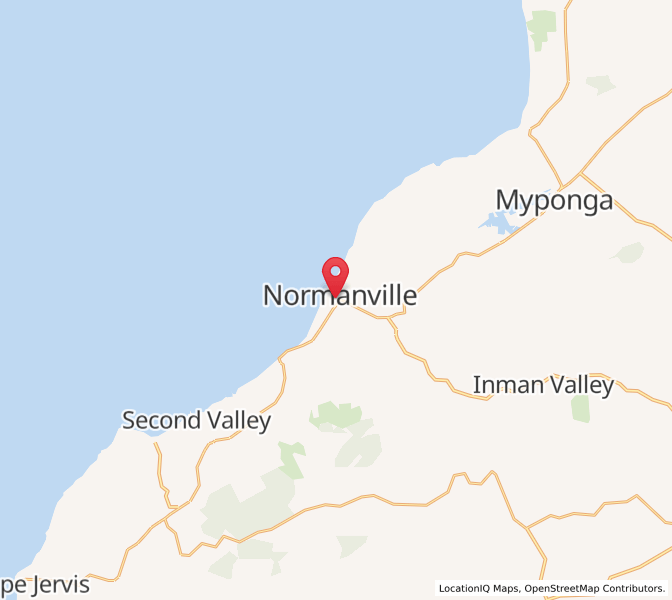 Map of Normanville, South Australia