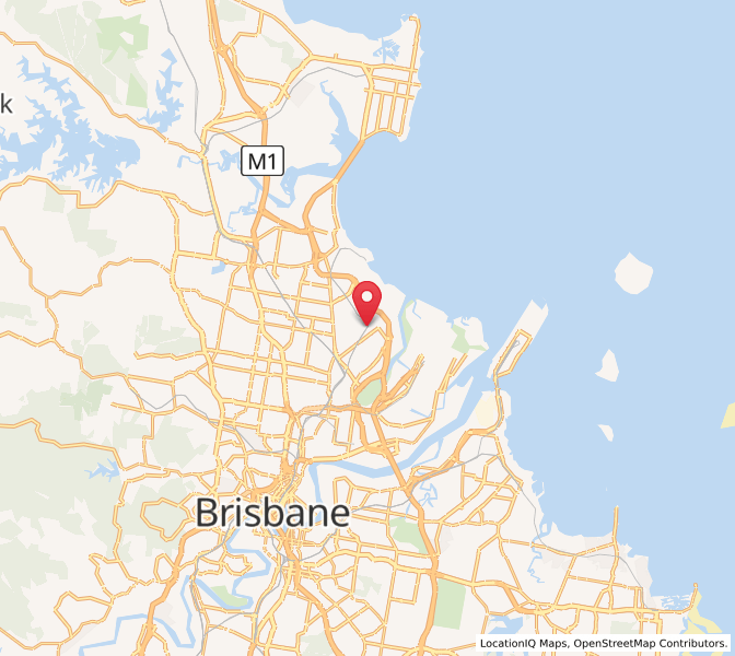 Map of Nudgee, Queensland