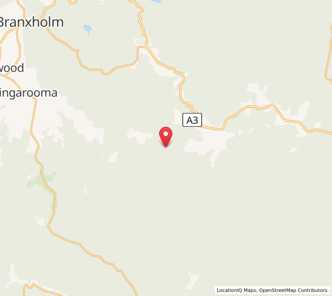 Map of Pyengana West, TasmaniaTasmania