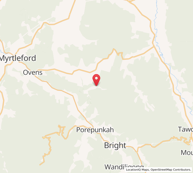 Map of Running Creek, VictoriaVictoria