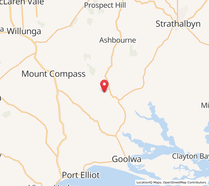 Map of Tooperang, South Australia