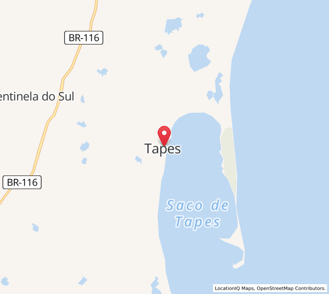 Sunrise and sunset times in Tapes, Rio Grande do Sul
