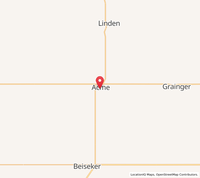 Sunrise and sunset times in Acme, Alberta