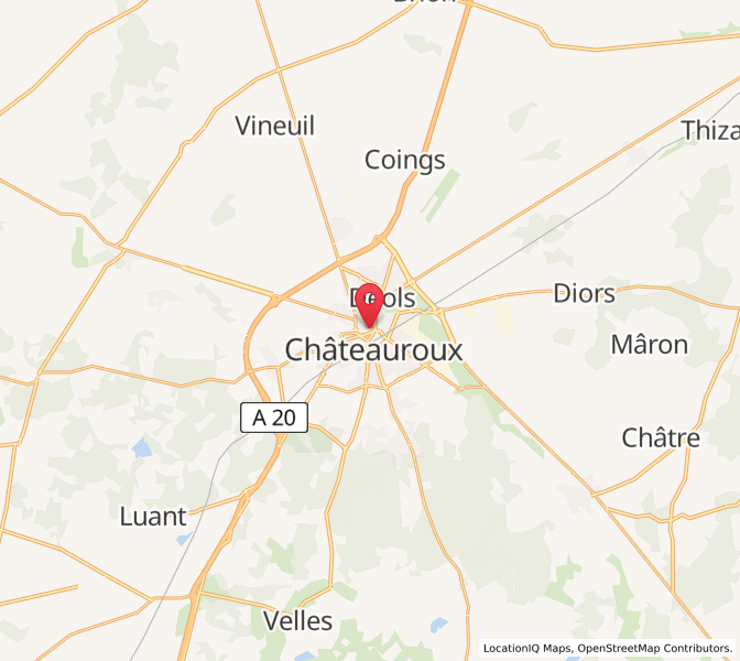 Châteauroux, Centre Sunrise and Sunset Times