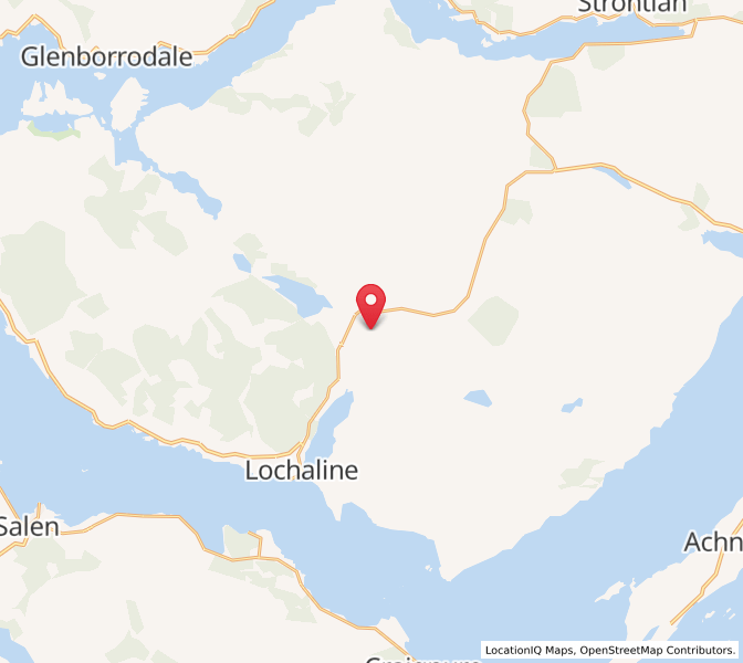 Map of Acharn, ScotlandScotland