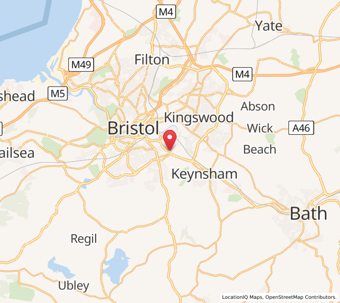 Map of Brislington, EnglandEngland