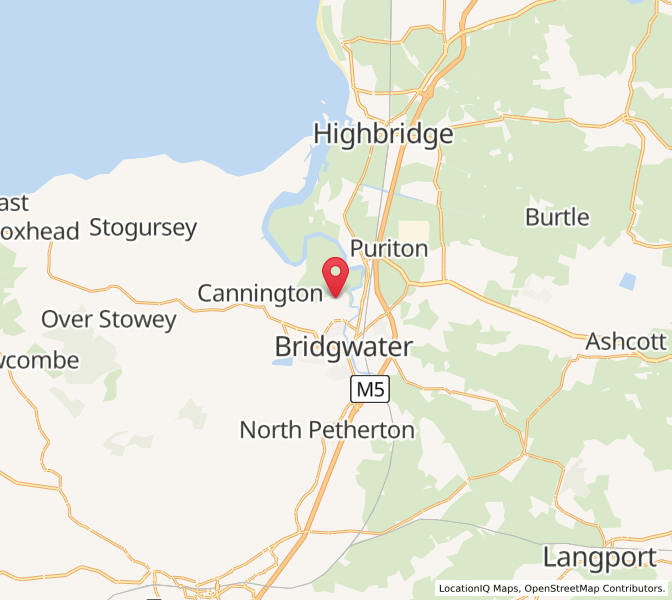 Map of Chilton Trinity, EnglandEngland