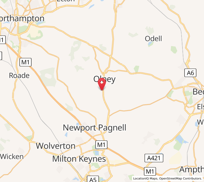 Map of Emberton, EnglandEngland