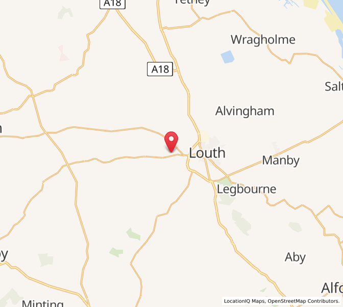 Map of Hallington, EnglandEngland