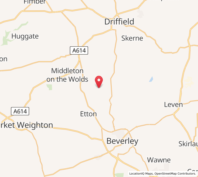Map of Lockington, EnglandEngland