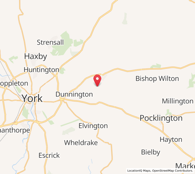 Map of Low Catton, EnglandEngland