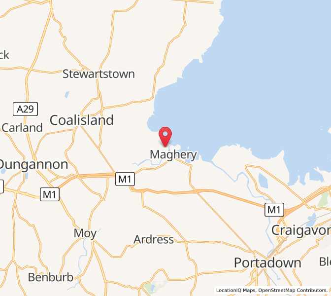 Map of Maghery, Northern IrelandNorthern Ireland