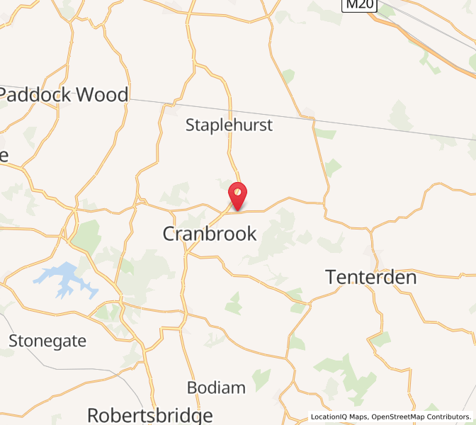 Map of Sissinghurst, EnglandEngland