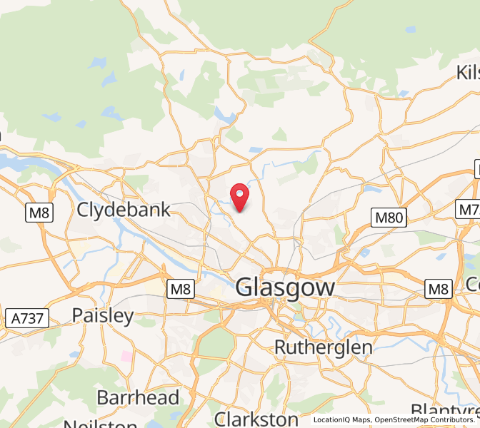 Map of Summerston, ScotlandScotland