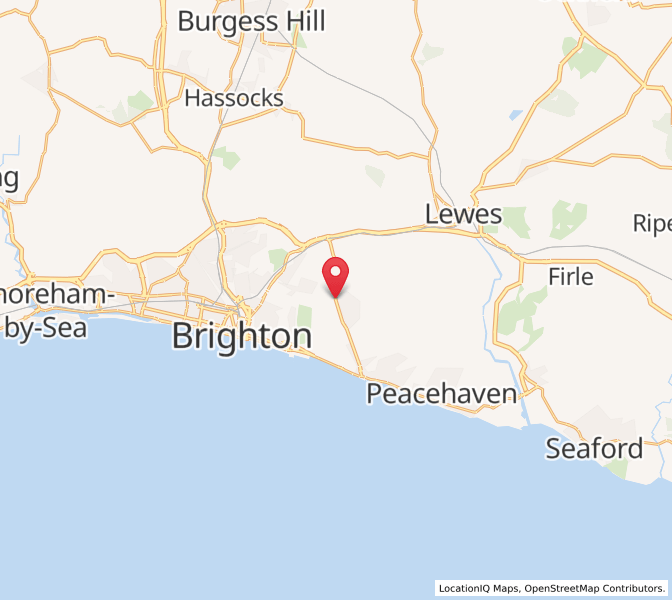 Map of Woodingdean, EnglandEngland