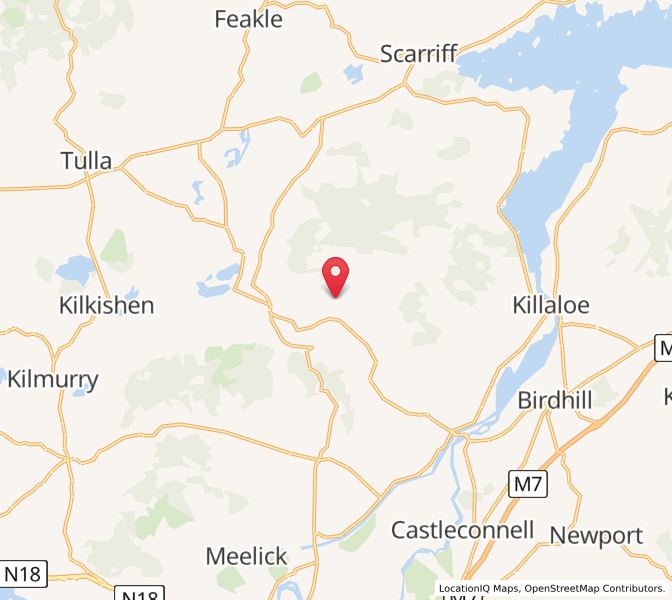 Map of Cloongaheen East, MunsterMunster