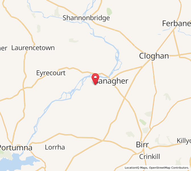Map of Cogran, LeinsterLeinster