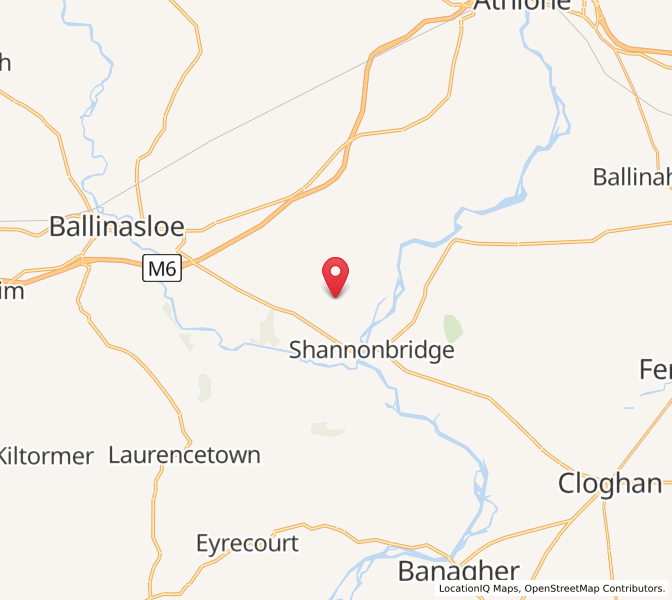 Map of Cornaveagh, ConnaughtConnaught