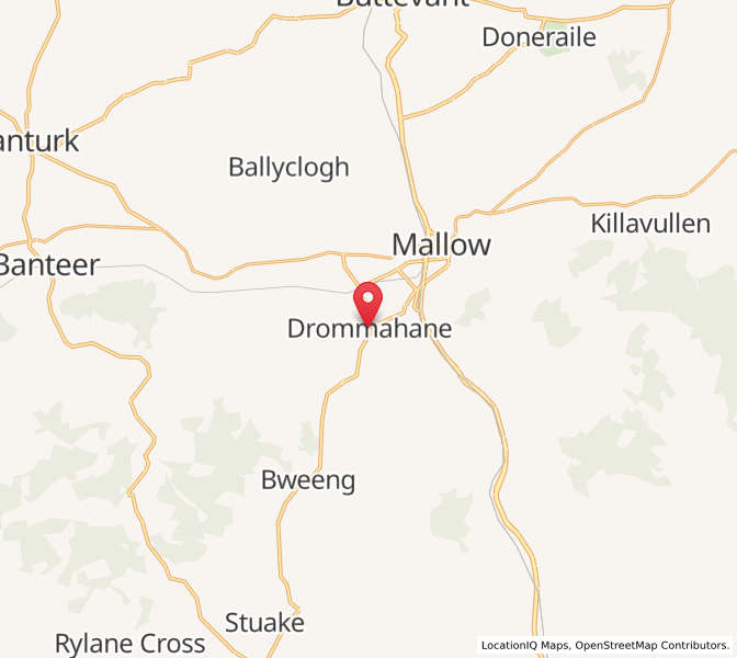 Map of Drommahane, MunsterMunster